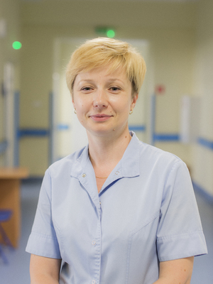 Zdjęcie Pielęgniarki Oddziałowej Oddziału Chorób Wewnętrznych i Chorób Płuc  Mgr Agnieszka Biel