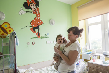 Na Zdjęciu Mama z dzieckiem