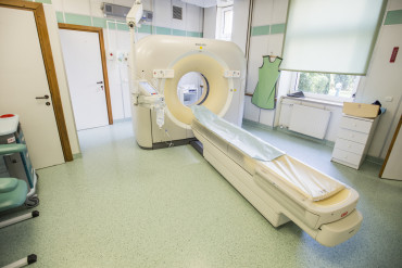 Pracownia Tomografii Komputerowej - widok aparatu